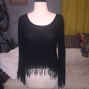 Excellent Condition Blouse with Fringe